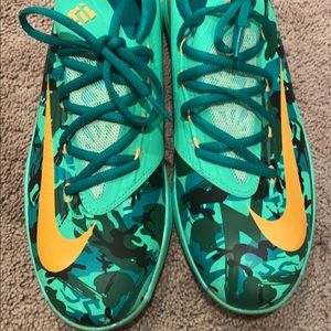 Nike KD shoes green camo